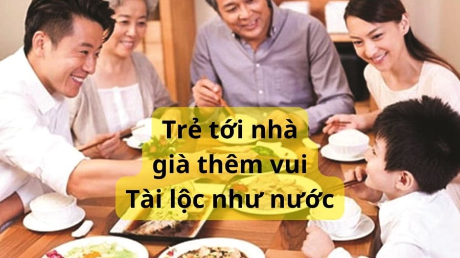 Trẻ nhỏ tới nhà là điềm báo tốt lành