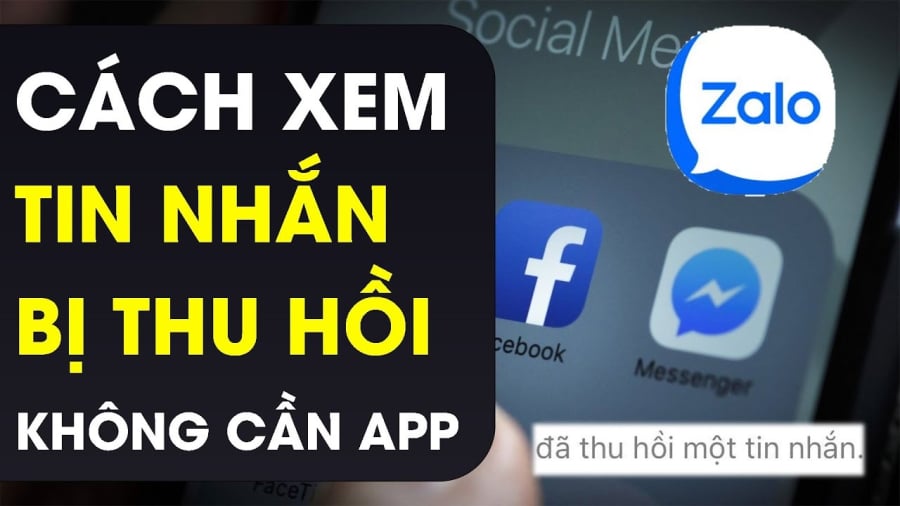 Cách xem tin nhắn Zalo bị thu hṑi