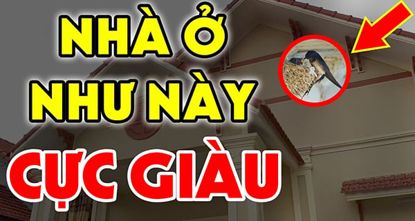 Dấu hiệu ngôi nhà càng ở càng phát tài